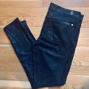 7 for Mankind Faux Leather Jegging